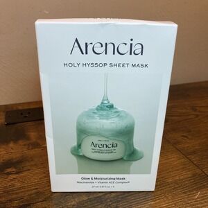 Arencia Holy Hyssop Sheet Mask 5ct